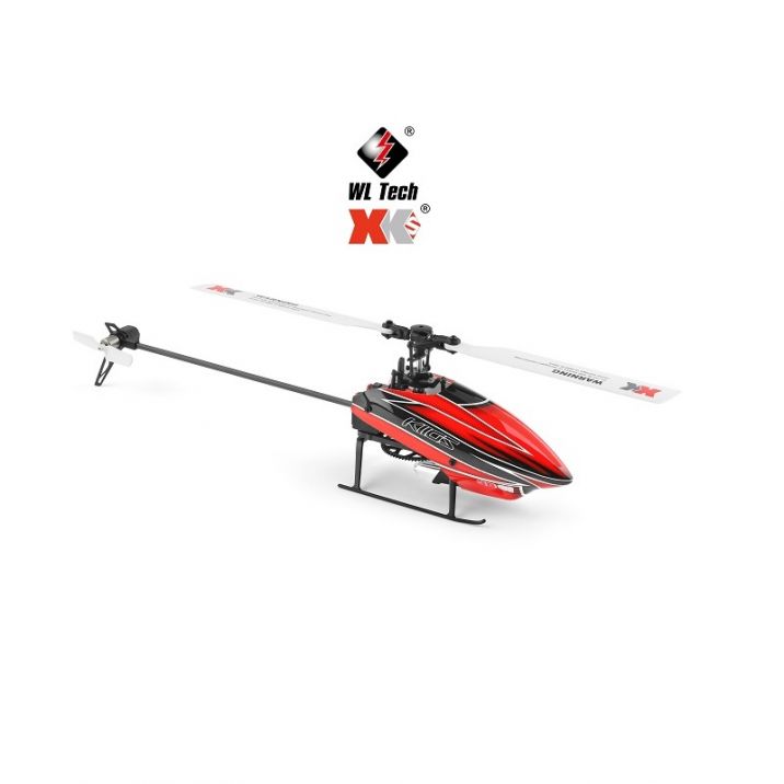 XK K110S BNF + 3.7V 520mAh バッテリー*5個 6CH 3D6Gシステム ブラシレスモーター RCヘリコプター送信機無し