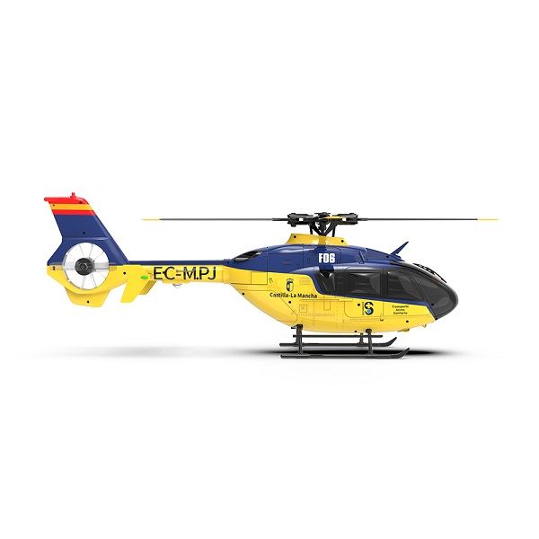 YU XIANG F06 EC135スケールモデル 6CH RC ヘリコプター デュアルブラシレスモーター搭載 RTF
