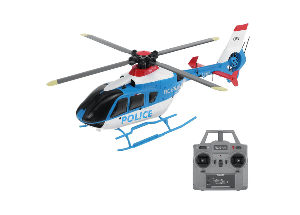 RC ERA C123 EC135 1:36スケール 6CH RCヘリコプター RTF ブラシレスモーター＆オプティカルフローポジショニング